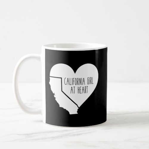 California Girl At Heart Coffee Mug