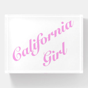 California Girl Paperweight