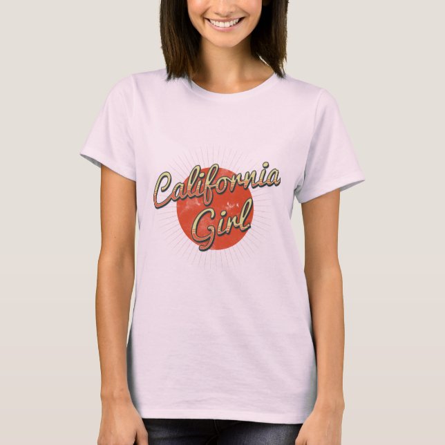California girl T-Shirt (Front)