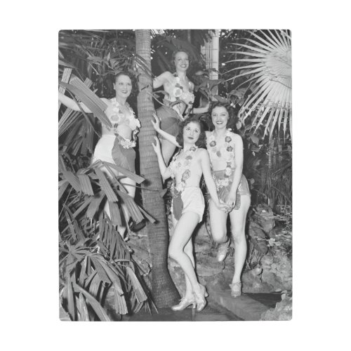 California Girls 1930s Metal Print