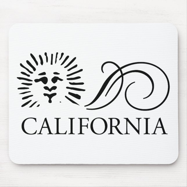 California Glyphing Mouse Pad (Front)
