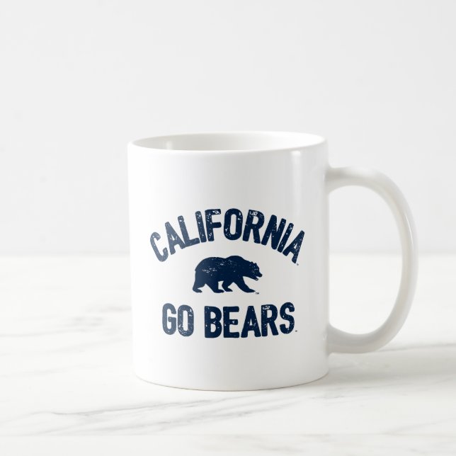 California Go Bears Blue Coffee Mug (Right)