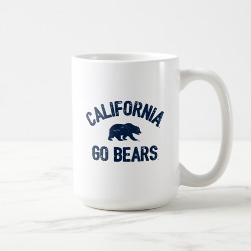 California Go Bears Blue Coffee Mug