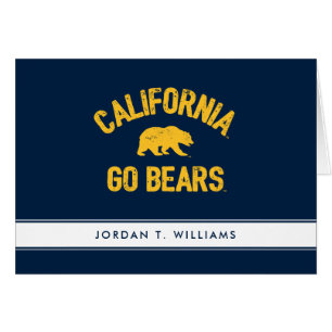 California Go Bears Gold