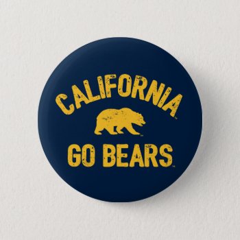 California Go Bears Gold Button by ucberkeley at Zazzle