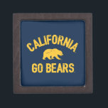 California Go Bears Gold Gift Box<br><div class="desc">Check out these new UC Berkeley designs! Show off your Cal Bear pride with these new UC Berkeley products. These make perfect gifts for the Bears student, alumni, family, friend or fan in your life. All of these Zazzle products are customizable with your name, class year, or club. Go Bears!...</div>