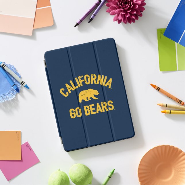 California Go Bears Gold iPad Pro Cover (Desk)
