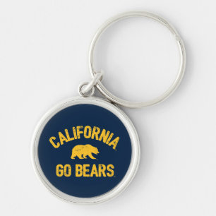 California Go Bears Gold Keychain