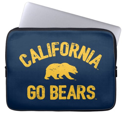 California Go Bears Gold Laptop Sleeve