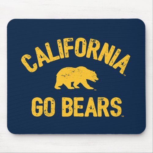 California Go Bears Gold Mouse Pad