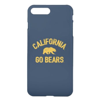 California Go Bears Gold Iphone 8 Plus/7 Plus Case by ucberkeley at Zazzle