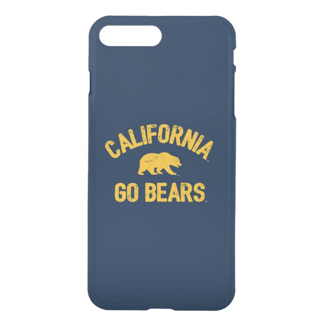 California Go Bears Gold Uncommon iPhone Case (Back)