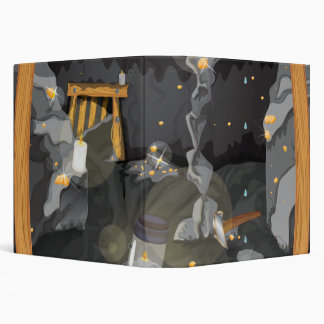 "California Gold Mine" "gold mine" "cartoon mine" Binder