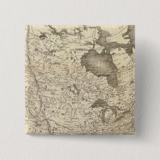 California Gold Rush Pinback Button (Front)