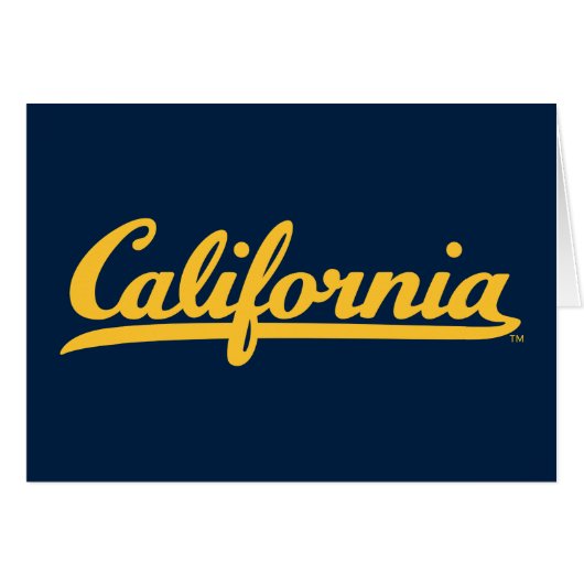 California Gold Script (Front Horizontal)