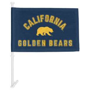 California Golden Bears Car Flag