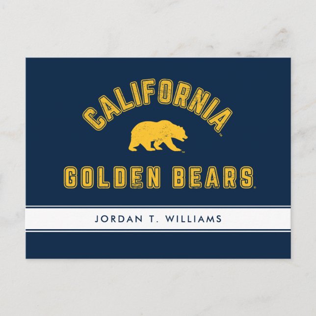 California Golden Bears Postcard (Front)