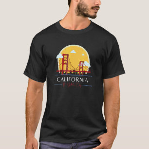 California Golden Gate Bridge Bad Geography Stupid T-Shirt