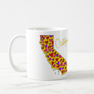 California Golden State Love Mug