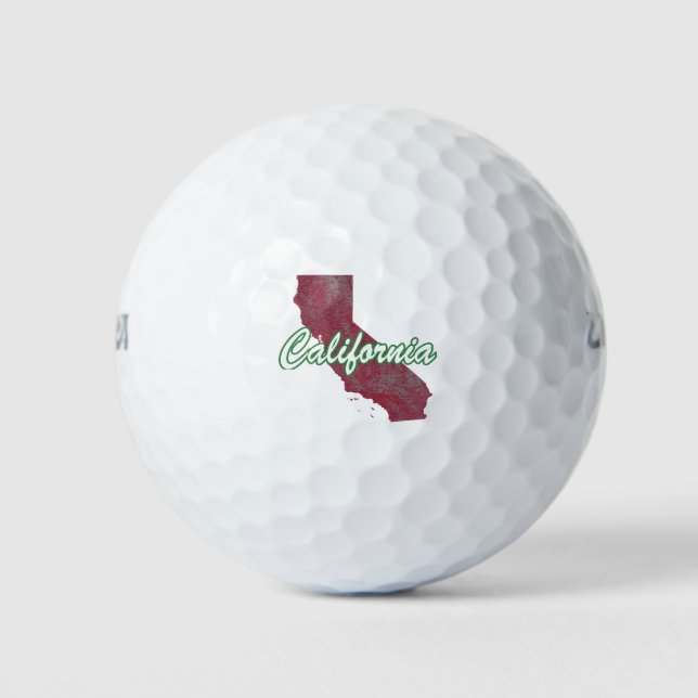 California Golf Balls (Front)