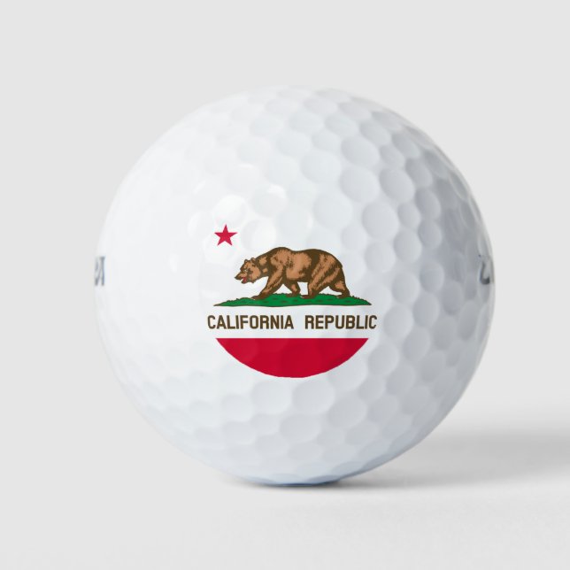 California Golf Balls (Front)