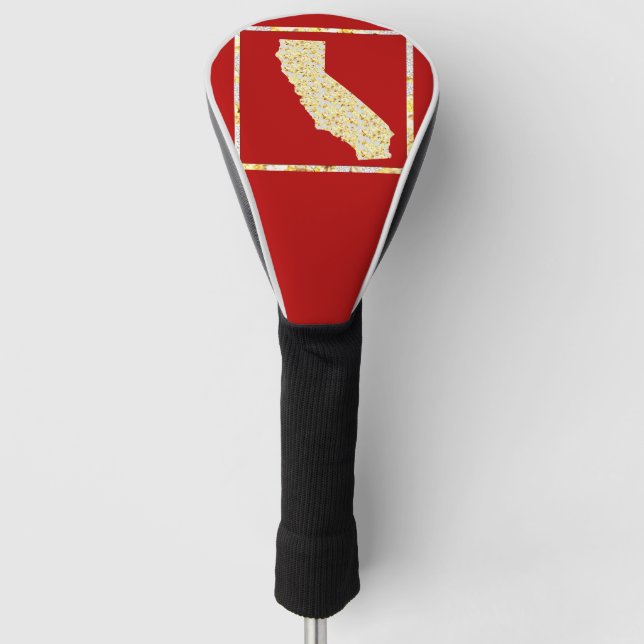 CALIFORNIA GOLF HEAD COVER (Front)