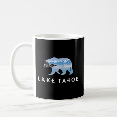 California Grizzly Bear Lake Tahoe Coffee Mug