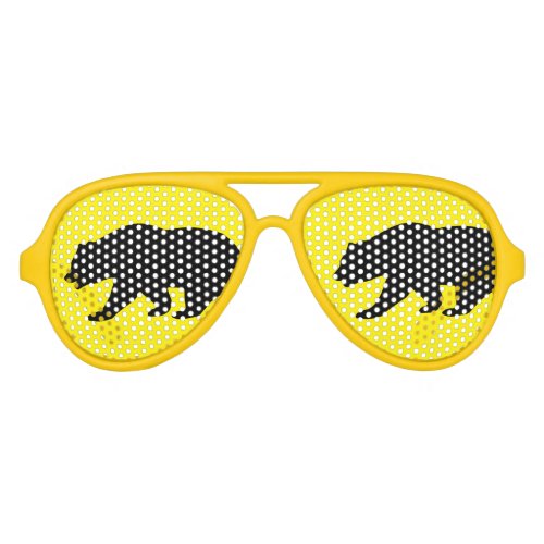 California grizzly bear party shades sunglasses