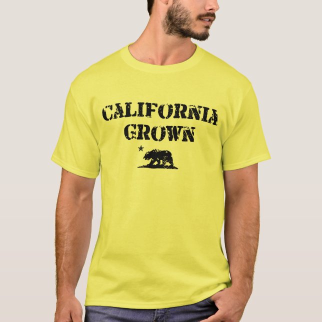 California Grown Bear T-Shirt (Front)