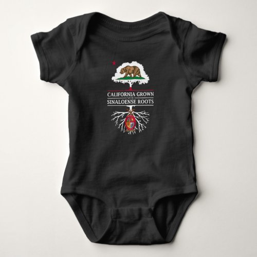 California Grown with Sinaloa Roots Baby Bodysuit