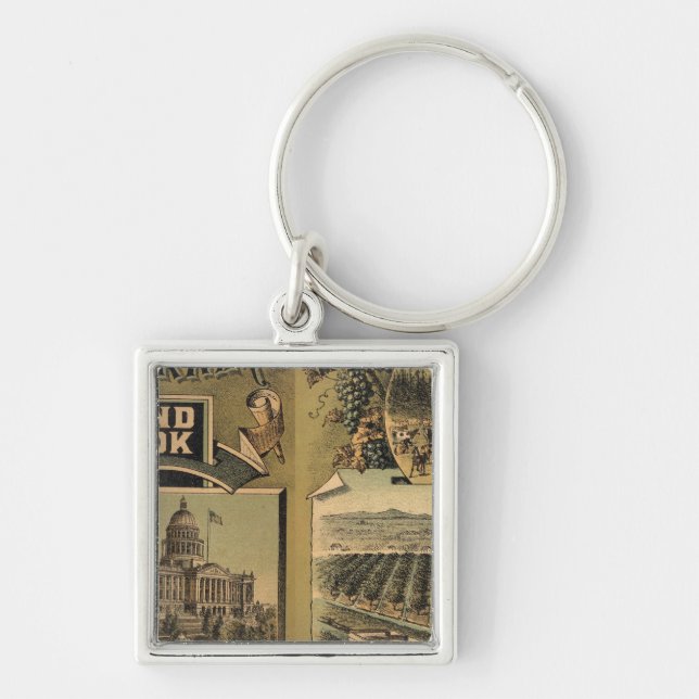 California hand book keychain (Front)
