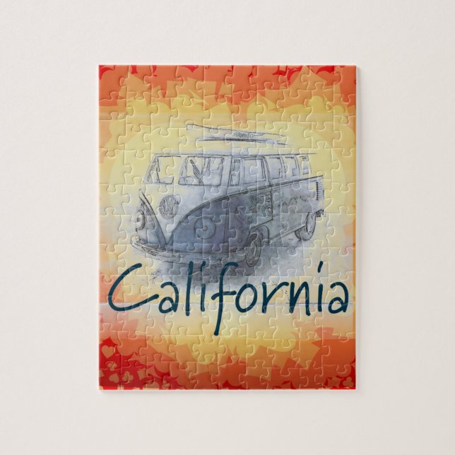 California Heart Puzzle (Vertical)