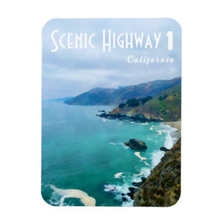 California Highway 1 Magnet