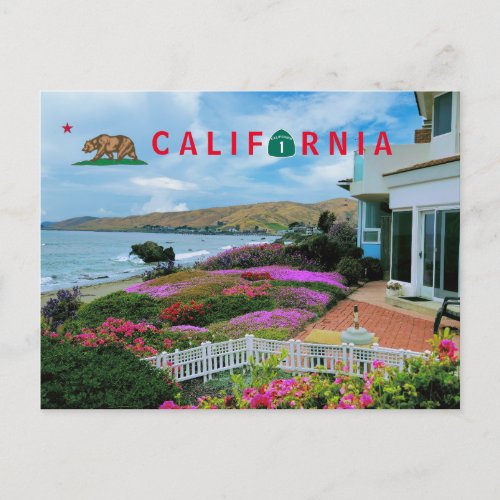 California Highway 1 Postcard