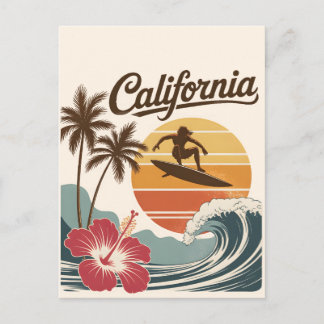 California Holiday Postcard