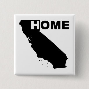 California Home Button Badge I Love