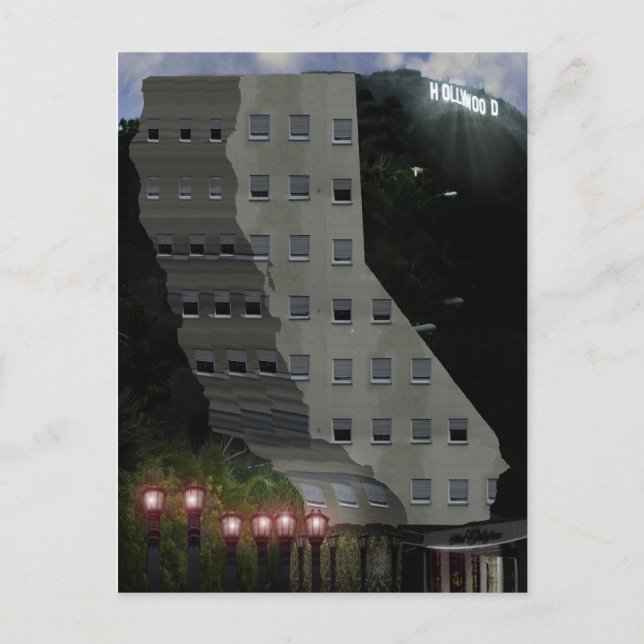 California Hotel Postcard (Front)