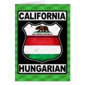 California Hungarian American (Front)
