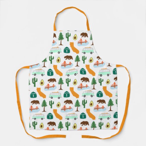 California Icons Apron