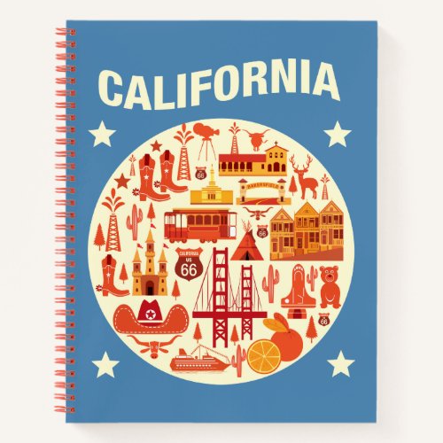 California Icons Notebook California Icons Notebook