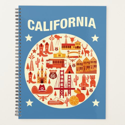 California Icons Planner California Icons Planner