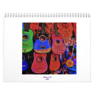 California in Color Calendar