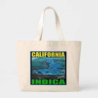 CALIFORNIA INDICA LARGE TOTE BAG