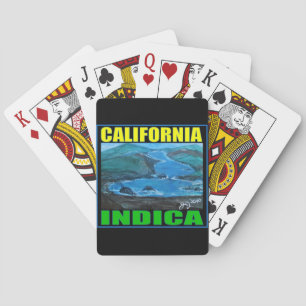 CALIFORNIA INDICA POKER CARDS