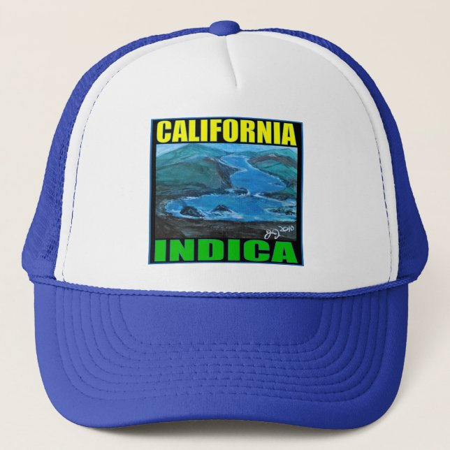 CALIFORNIA INDICA TRUCKER HAT (Front)