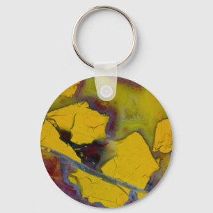 California Jasper Keychain