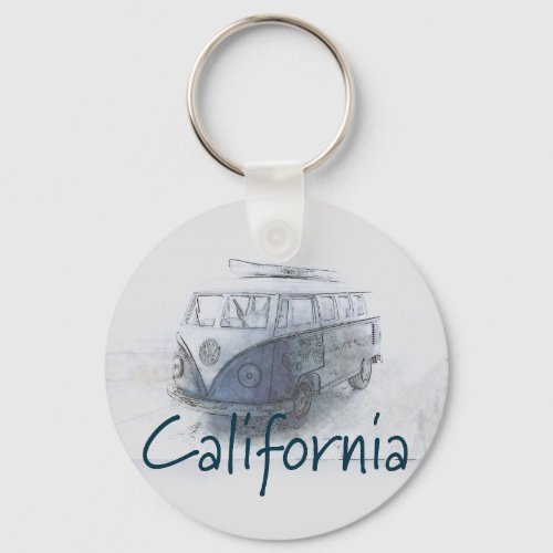 California Keychain