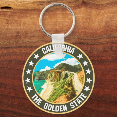 California                                         keychain