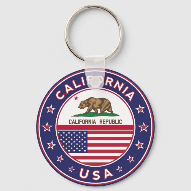 California Keychain (Front)