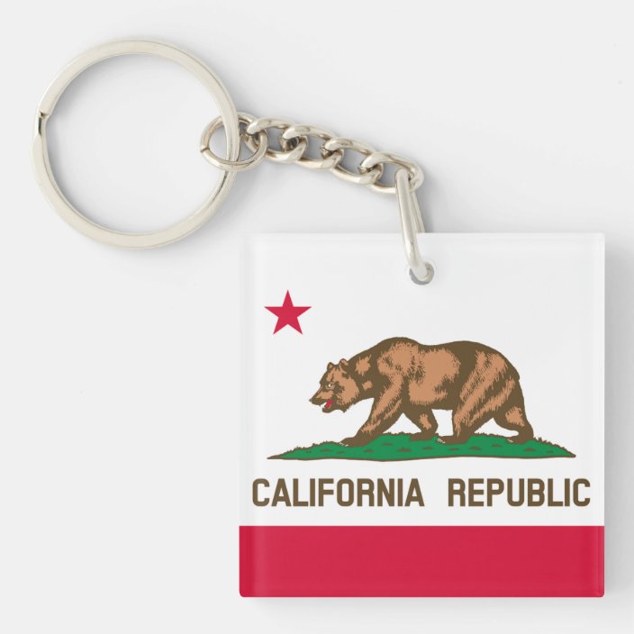 California Keychain